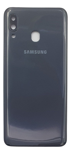 Tapa Trasera Samsung A30 A305 Carcasa Negro 