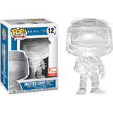 Figura De Acción Funko Pop Games Halo Master Chief Con Activ