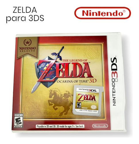 The Legend Of Zelda Ocarina Of Time Nintendo 3ds Inmaculado!