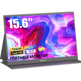 Monitor Portátil De 15,6 Pulgadas 1080p Usb C Hdmi