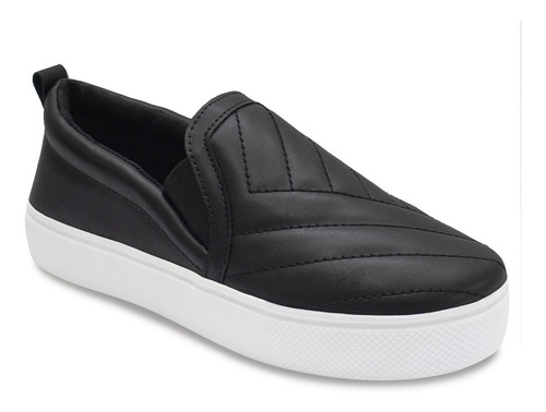 Tênis Casual Feminino Slip On Calce Fácil Leve Macio A1.21 B