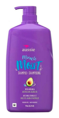 Shampoo Aussie Miracle Moist Jojoba Oil 778 Ml