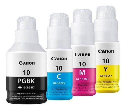 Tintas Canon Pixma 10  Original Juego ×4 