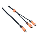 Cable Bespeco Miniplug Estereo A 2 Rca Macho 3mts Slymsr300