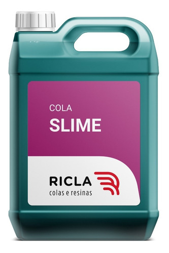 Cola Branca Para Slime 5kg + Resina Impermeabilizante 5kg