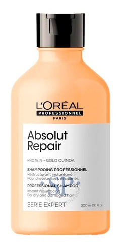 Shampoo Absolut Repair Gold Quinoa X 300 Ml Loreal Pro