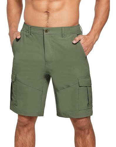 Bermudas Hombre Casual Short Suelto Cómodo Bolsillos De Moda