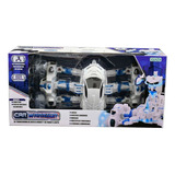 Auto Transformable En Robot Ditoys Car Warrior Robot Luces