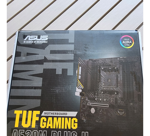 Placa Mãe Asus Tuf Gaming A520m-plus Ii, Amd Am4, Matx, Ddr4