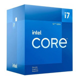 Procesador Intel Core I7-12700 4,9 Gz 12 Core Gen 12 Lga1700