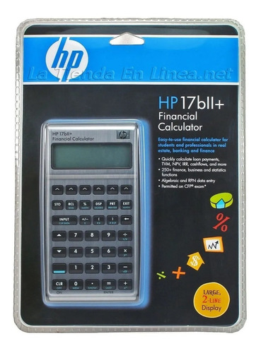 Calculadora Financiera Hp 17bii+ 250 Funciones 100% Original