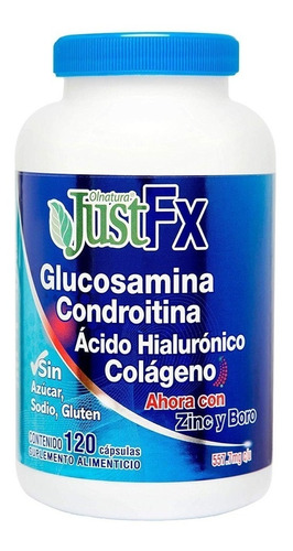 Suplemento En Cápsulas Olnatura Just  Justfx Sulfato De Glucosamina En Pote 120 Un