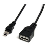 Cable Mini Usb 2.0 Macho A Usb Hembra 480mbit/s 30cm