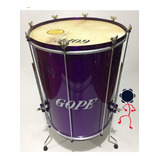 Surdo Alum 60x18  - 8 Af  Trip 1 Lado  Animal  Lilas