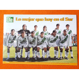 Póster De Cartón Del Club Atlético Banfield Año 2003