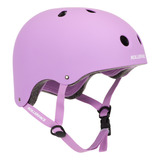 Casco De Bicicleta Roller Face Rollerface Casco Multi Sport Rollerface Casco Multi-sport, Doble Certificado De Seguridad, Interior Extra Acolchonado Lila G