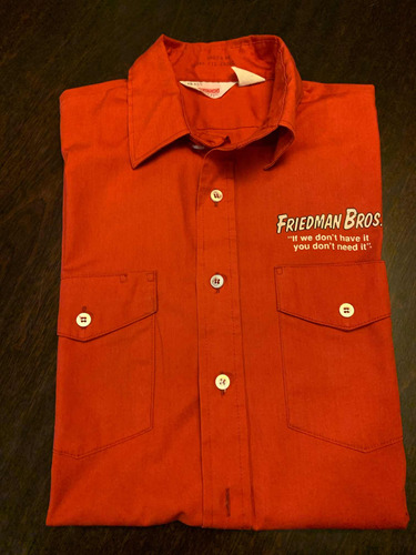 Camisa Vintage Americana Tipo Trabajo Talle L