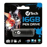 Pen Drive U-tech 16gb Cor Preto