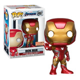 Funko Pop Avengers Endgame Iron Man Exclusive Boxlunch W/p