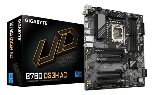 Placa Madre Gigabyte B760 Ds3h Ac, Atx, Ddr5, Socket Lga1700