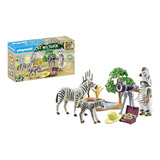 Playmobil Zebras Zoológico Fotógrafo Arca Elefantes León Set