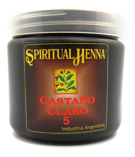 Henna X 80 Gr - Spiritual Henna (5 - Castaño Claro)