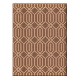 Tapete Sala Sisal Trançado 1,00x1,50m Rustico Eco Nature Cor Marrom