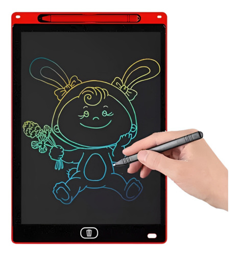 Lousa Magica Lcd 12 Polegadas Infantil Escrever E Desenhar