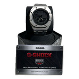 Reloj Casio G-shock Ga-2100-1a1dr Caja Y Correa Metálicos