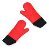 Guantes Cocina Silicona Horno Ollas Antideslizante X2