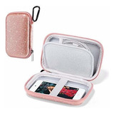 Estuche Portatil Rosa Dorado Compatible Con iPod Touch 7