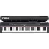 Piano Digital Yamaha P125 Preto + Fonte + Sustain