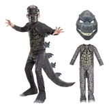 Mono Infantil De Halloween Con Diseño De Godzilla