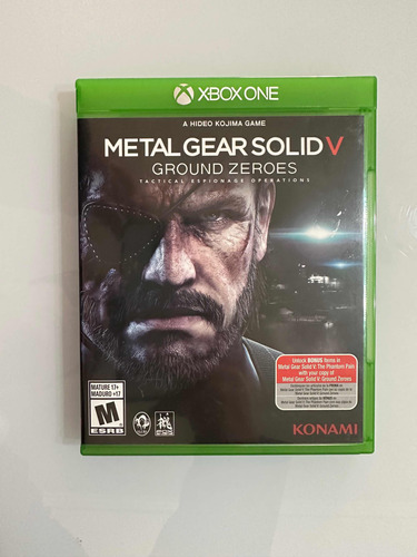 Metal Gear Solid V Ground Zeroes Xbox One