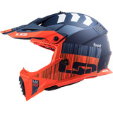 Casco Cross Ls2 Mx 437 Fast Evo Xcode Kevlar Moto Delta