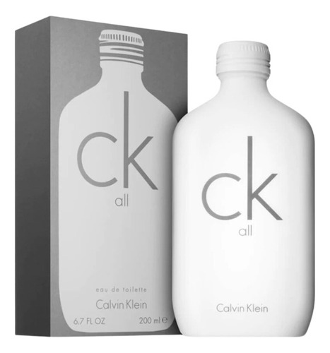 Perfume Calvin Klein Ck All Edt 200ml Unisex Lodoro Original