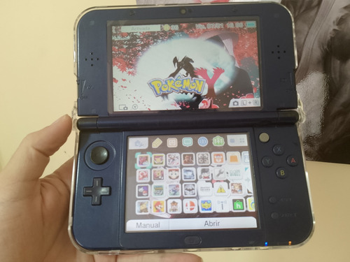 New Nintendo 3ds Xl Galaxy Con Juegos + Cargador 