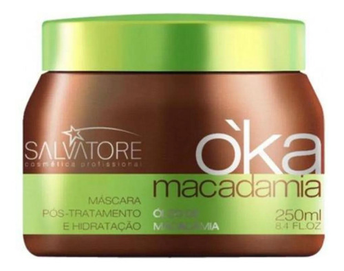 Máscara Oka Macadamia 250gr -  Da Semana