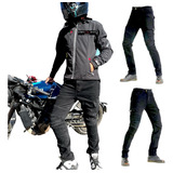 Pantalon Motociclista Jeans Mezclilla Protecciones Promo Ub