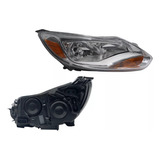 Faro Cromado Dfzn Focus Sedan 2012 2013 2014