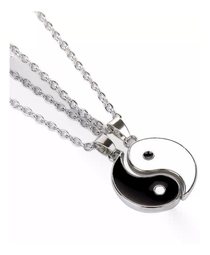 Set 2 Collar Distancia Yin Yang Parejas Amigos 2 En 1