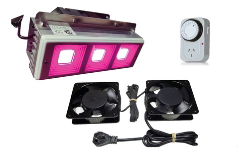 Panel Led Indoor 150w Reales, Timmer Y Kit De Ventilacion