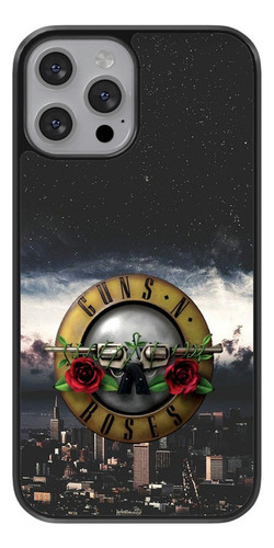 Funda Compatible Con Oppo De Guns And Rose #2