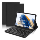 Sengbirch Teclado Español Ñ P/ Galaxy Tab A8 De 10.5