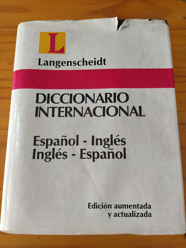 Diccionario Internacional, Langenscheidt. 