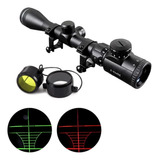 Luneta Mira 3-9x40 11mm Paintball Ret Iluminado Profissional