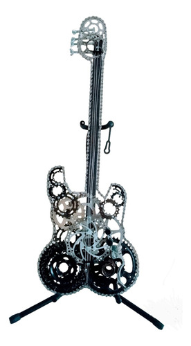 Guitarra Decorativa Metal
