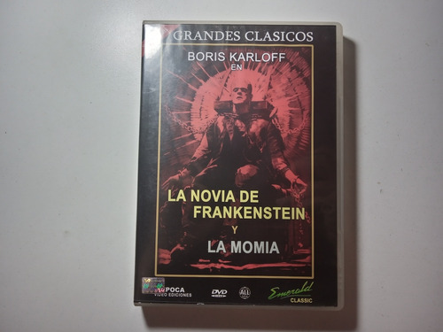Boris Karloff En La Novia De Frankenstein Y La Momia Dvd
