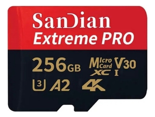 Sandisk Tarjeta De Memoria Extreme Pro Con Adaptador Sd 256g
