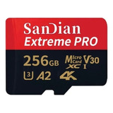 Sandisk Tarjeta De Memoria Extreme Pro Con Adaptador Sd 256g